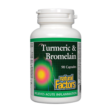 Natural Factors | Turmeric & Bromelain Capsules