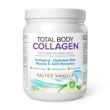 Natural Factors | Total Body Collagen Salted Vanilla Flavour Powder 430g