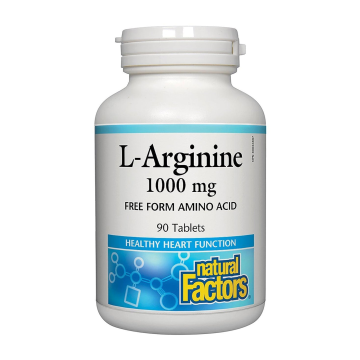 Natural Factors | L-Arginine 1000mg Tablets