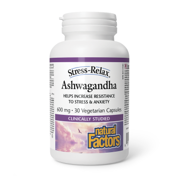 Natural Factors | Ashwagandha 600mg Veggie Capsules