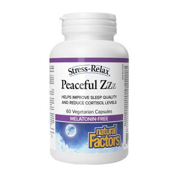 Natural Factors | Peaceful Zzz Melatonin Free Vegetarian Capsules