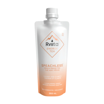 Rviita | Energy Tea Peach Green Tea 355ml