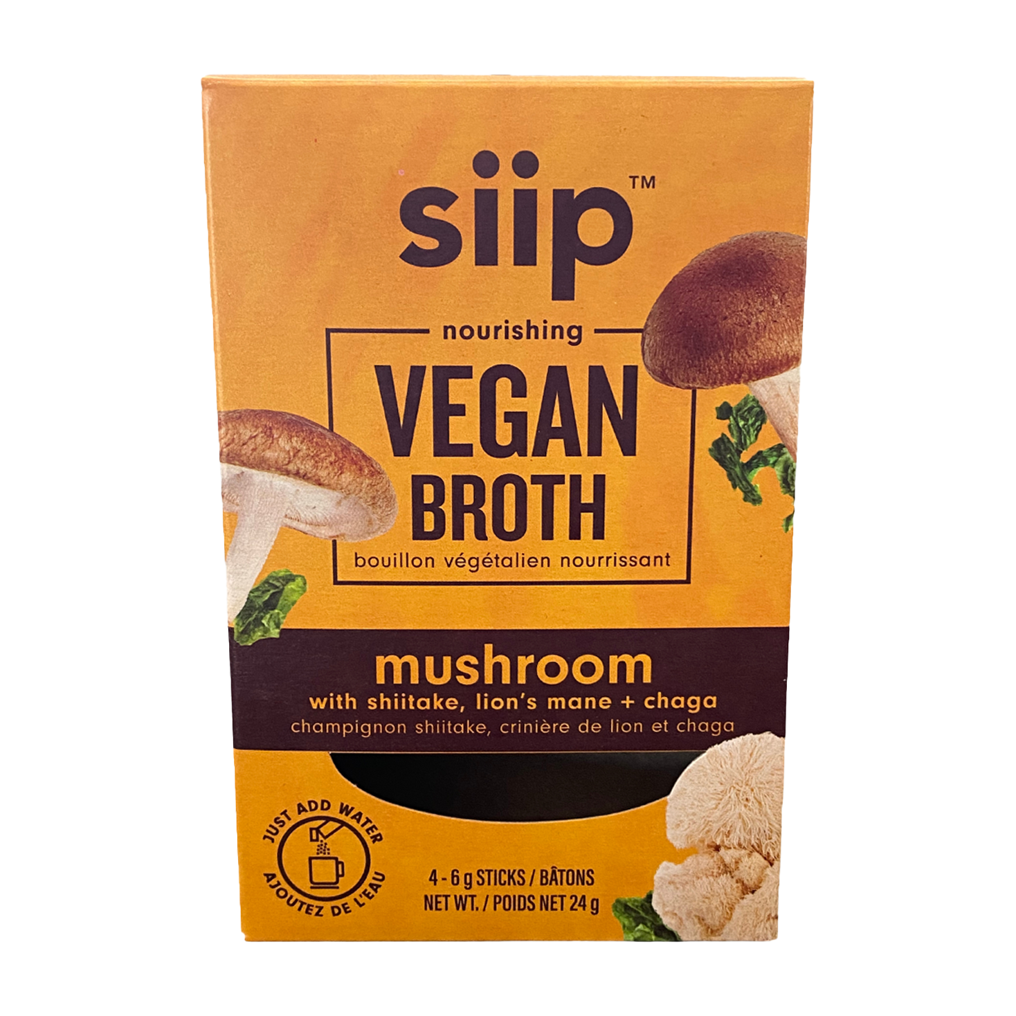siip | Vegan Mushroom Broth 4x6g Sticks