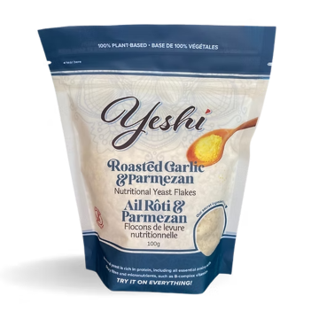 Yeshi Foods | Roasted Garlic & Parmazan Nutritional Yeast Flakes 100g
