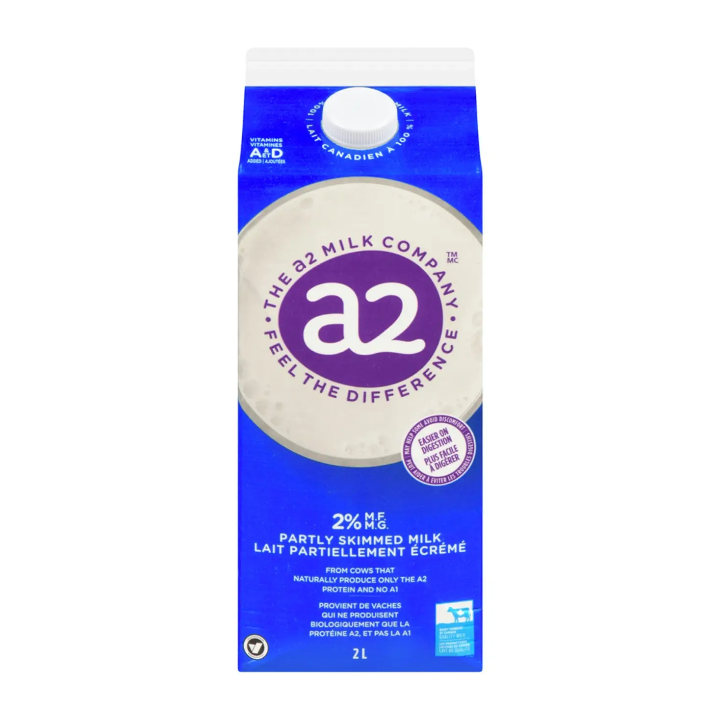 The a2 Milk Company | a2 2% Partly Skimmed Milk