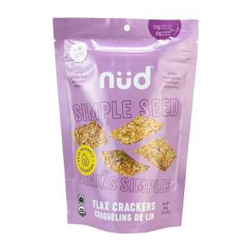Nud Snacks | Simple Seed Crackers