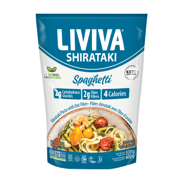 Liviva | Shirataki Spaghetti With Oat Fibre 400g
