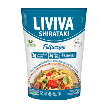 Liviva | Shirataki Fettuccine With Oat Fibre 400g