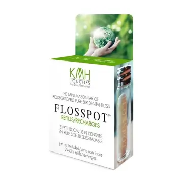 KMH Touches | FlossPot Silk Waxed Dental Floss Refill
