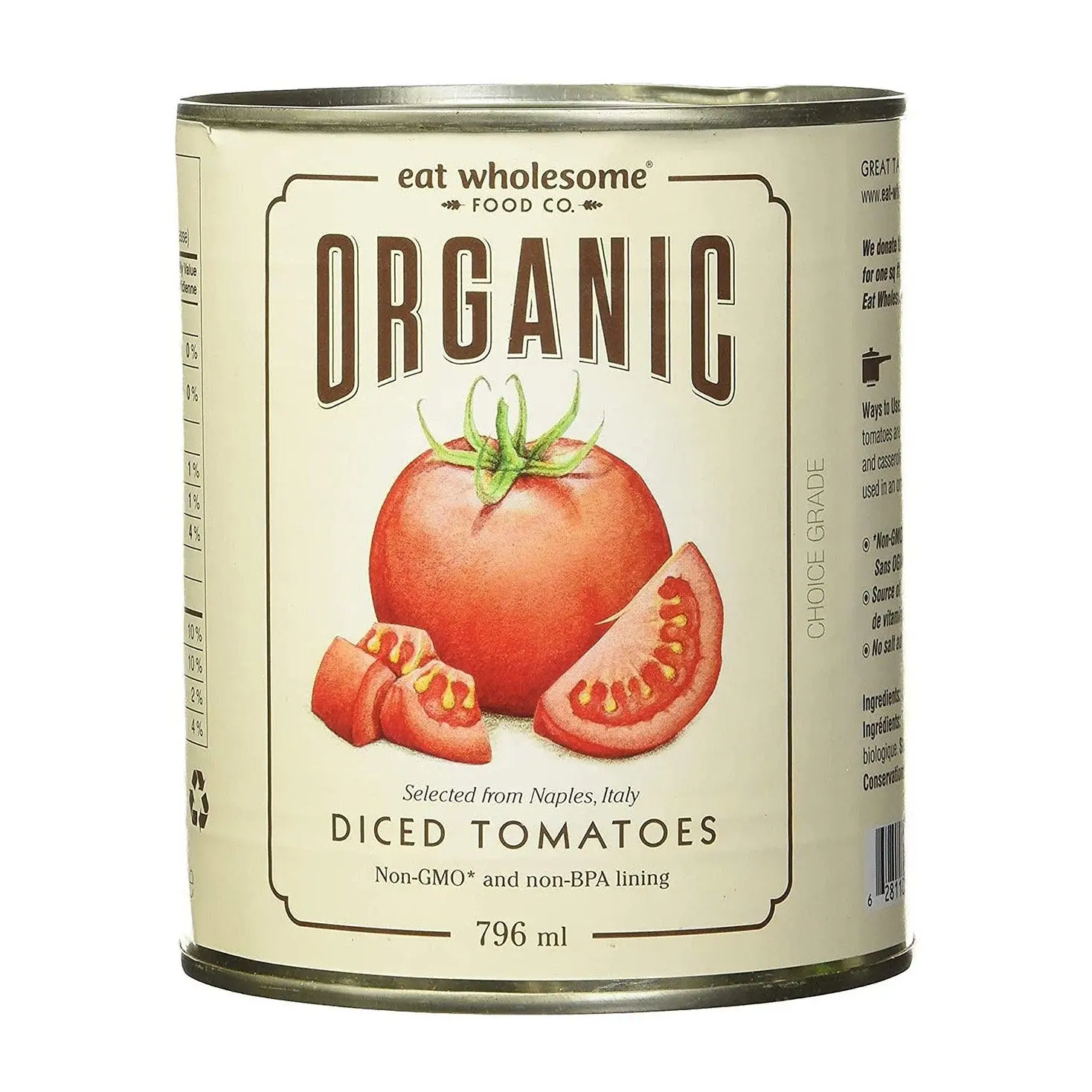 Eat Wholesome | Organic Diced Tomatoes