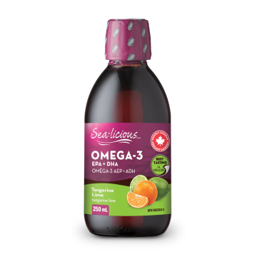 Sealicious | Tangerine Lime Omega-3 EPA+DHA Liquid