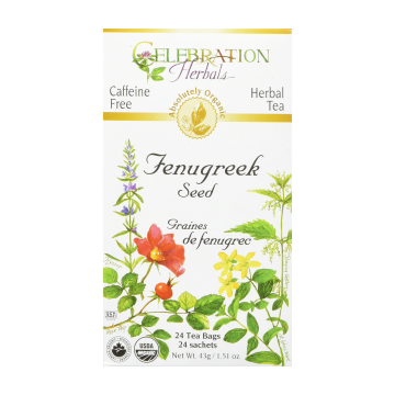 Celebration Herbals | Fenugreek Seed Herbal Tea 24-Bags