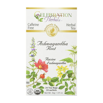 Celebration Herbals | Ashwagandha Tea 24-Bags
