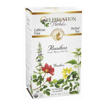 Celebration Herbals | Rooibos South African Red Tea 24-Bags