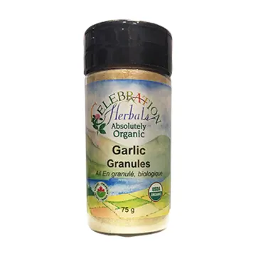 Celebration Herbals | Organic Garlic Granules 75g