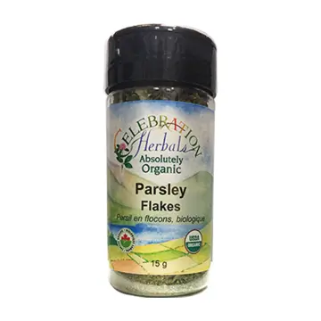 Celebration Herbals | Organic Parsley Flakes 15g