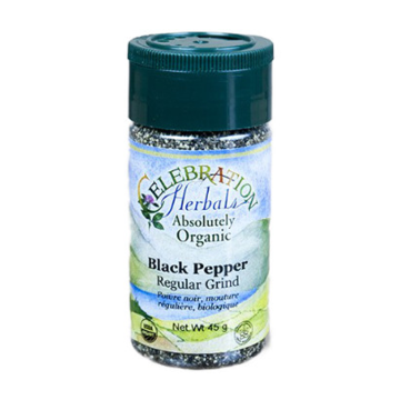 Celebration Herbals | Organic Black Pepper Regular Grind 45g