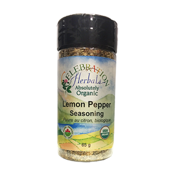 Celebration Herbals | Organic Lemon Pepper Salt Free 65g