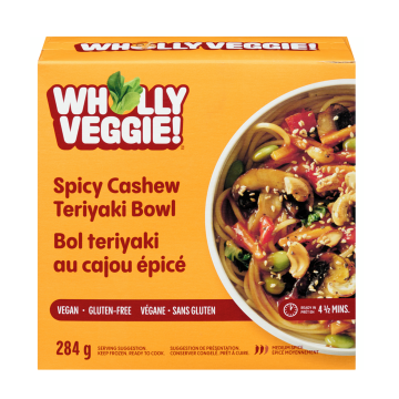 Wholly Veggie | Spicy Cashew Teriyaki Bowl 284g