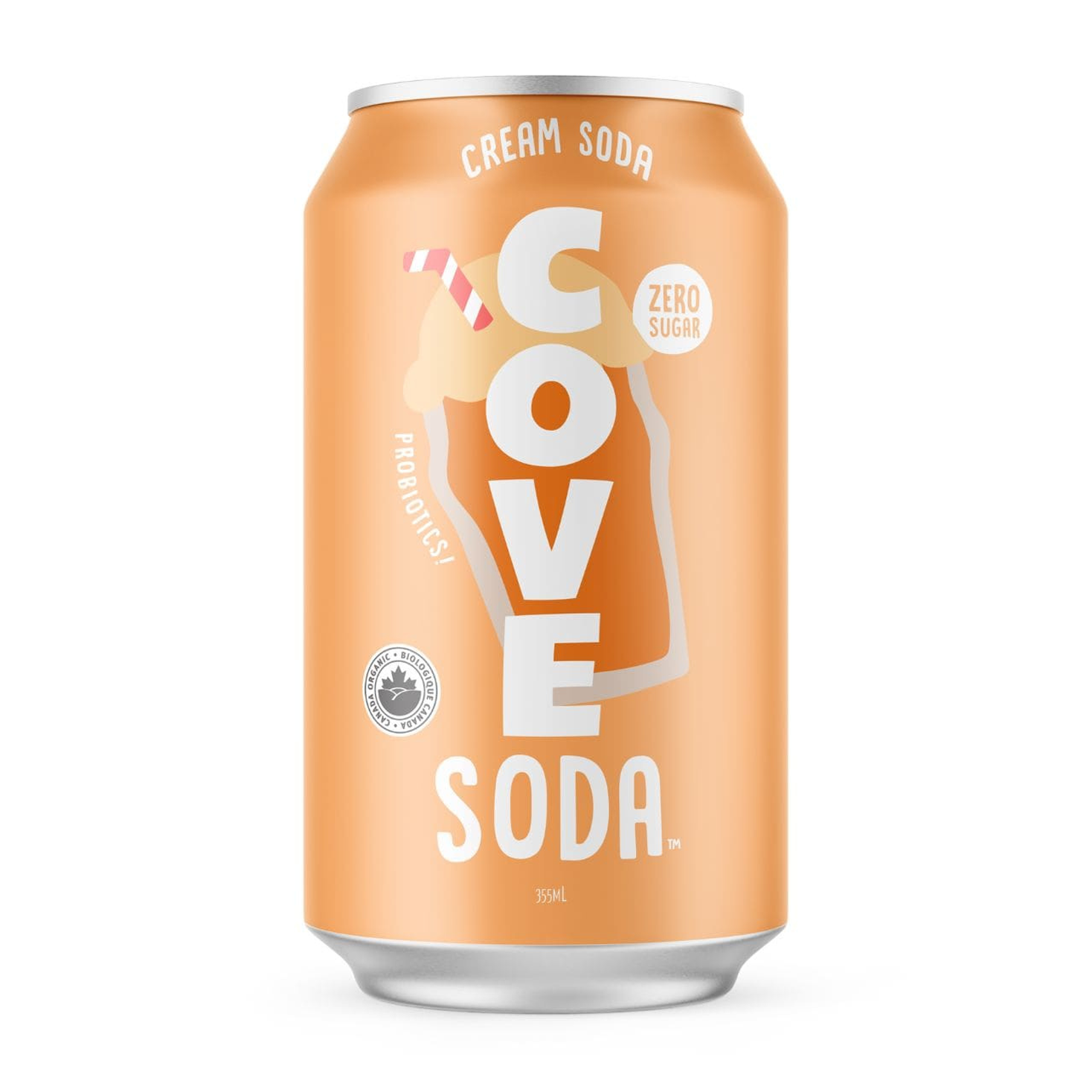 Cove Soda | Organic Cream Soda 355ml
