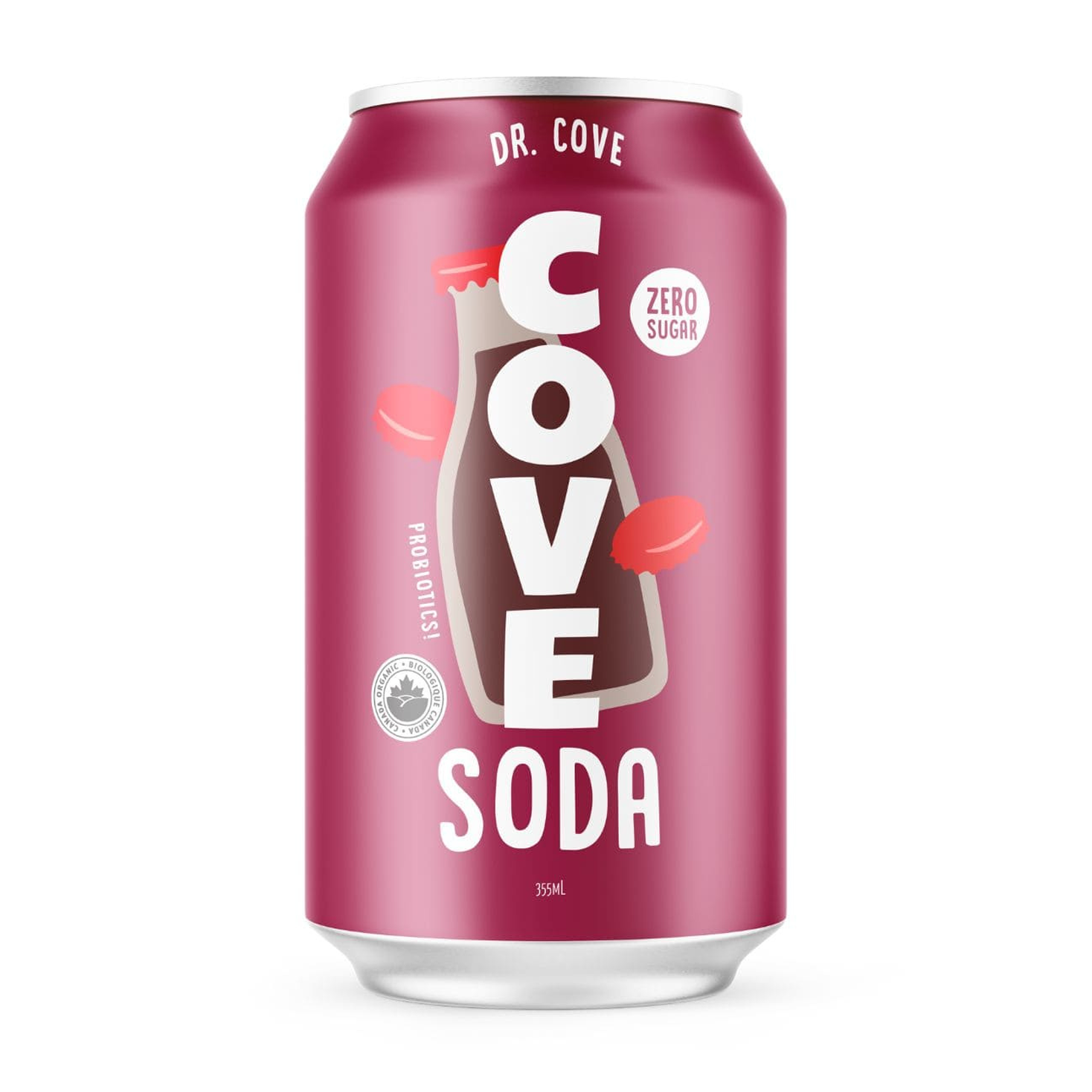 Cove Soda | Organic Dr. Cove Soda 355ml