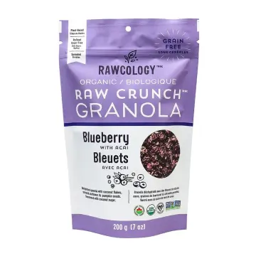 Rawcology | Blueberry Raw Crunch Granola