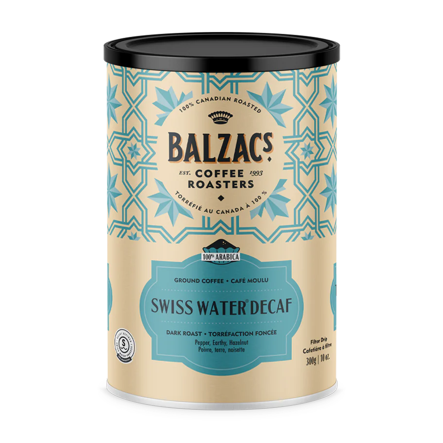 Balzac's | Swiss Water Decaf Ground Coffee 300g