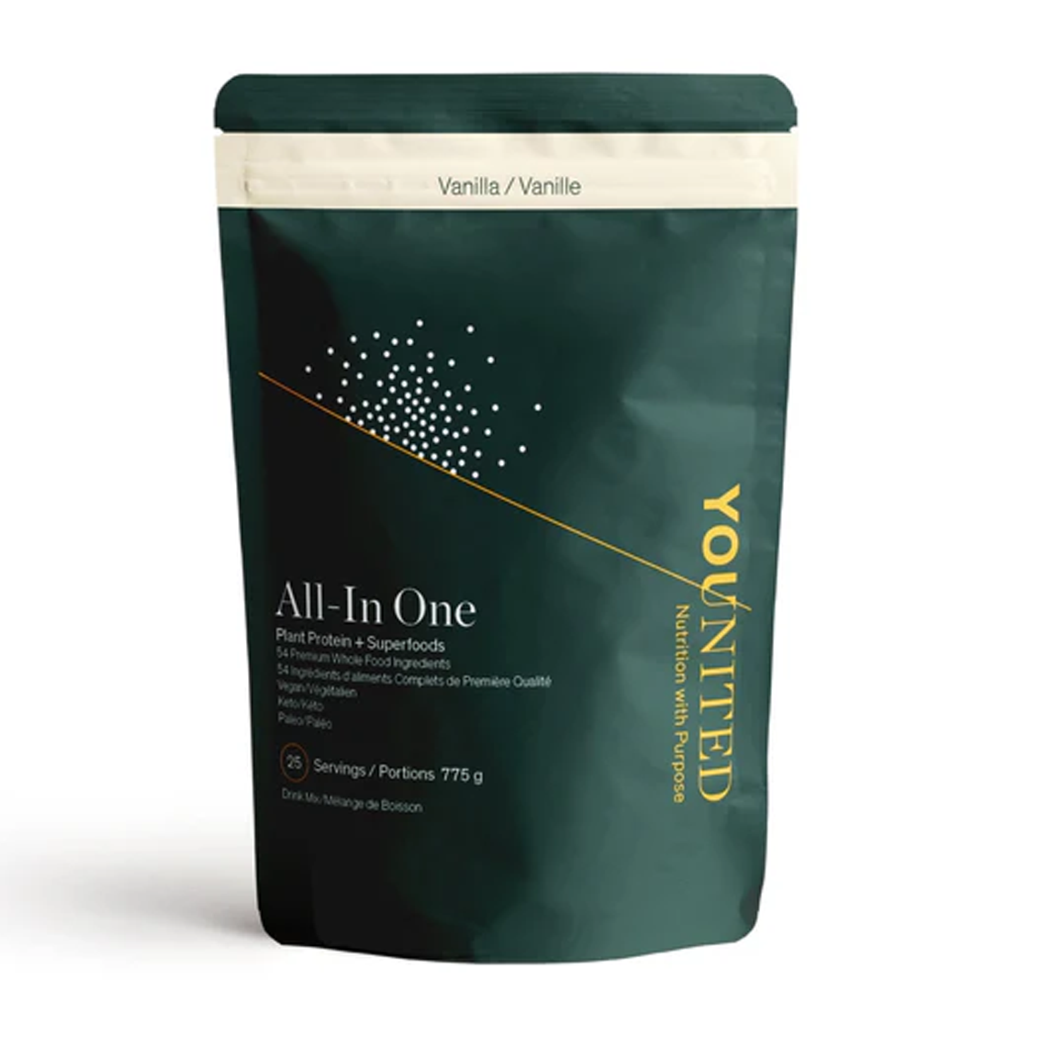 Younited | Vanilla All-In One Plant Protein+Superfood Drink Mix