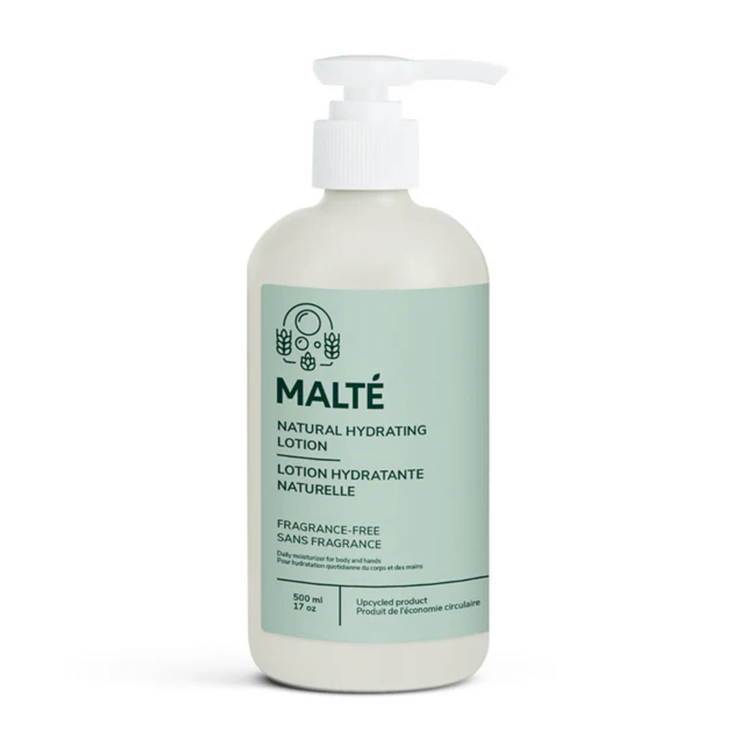 Malte | Fragrance-Free Natural Hydrating Lotion 500ml