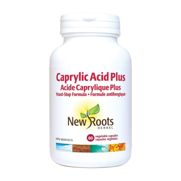 New Roots | Caprylic Acid Plus (Yeast-Stop Formula) Vegetarian Capsules