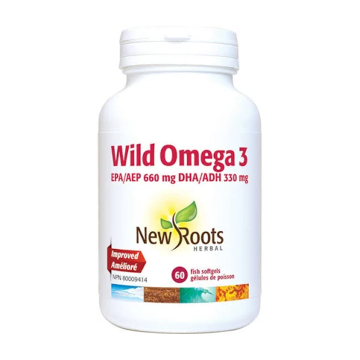 New Roots | Wild Omega-3 Fish Softgels