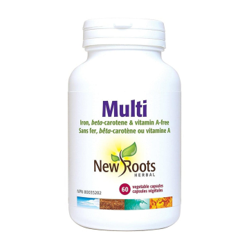 New Roots | Multi (Iron, Beta-Carotene & Vitamin A Free) Veggie Capsules