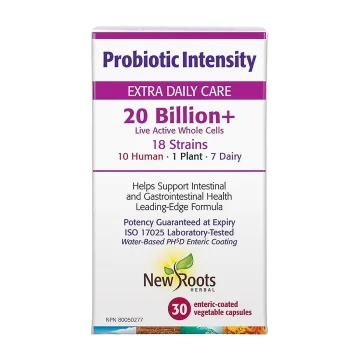 New Roots | Probiotic Intensity 20 Billion Probiotic Veggie Capsules
