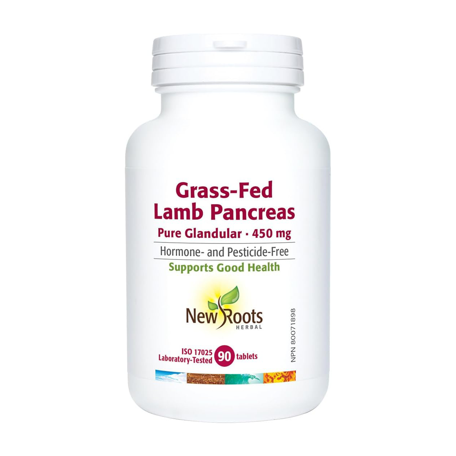 New Roots | Grass-Fed Lamb Pancreas Tablets 90's