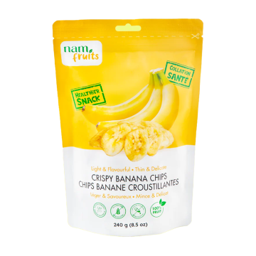 Nam Fruits | Crispy Banana Chips 240g