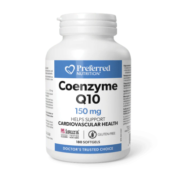 Preferred Nutrition | Coenzyme Q10 150mg Softgels