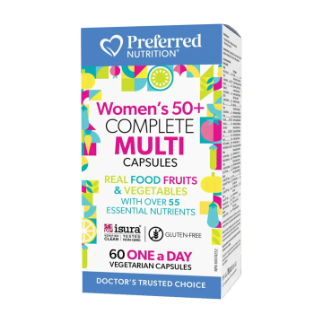 Preferred Nutrition | Women's 50+ Complete Multi Vegetarian Capsules 60's