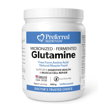 Preferred Nutrition | L-Glutamine 5g Free Form Amino Acid Unflavoured Powder