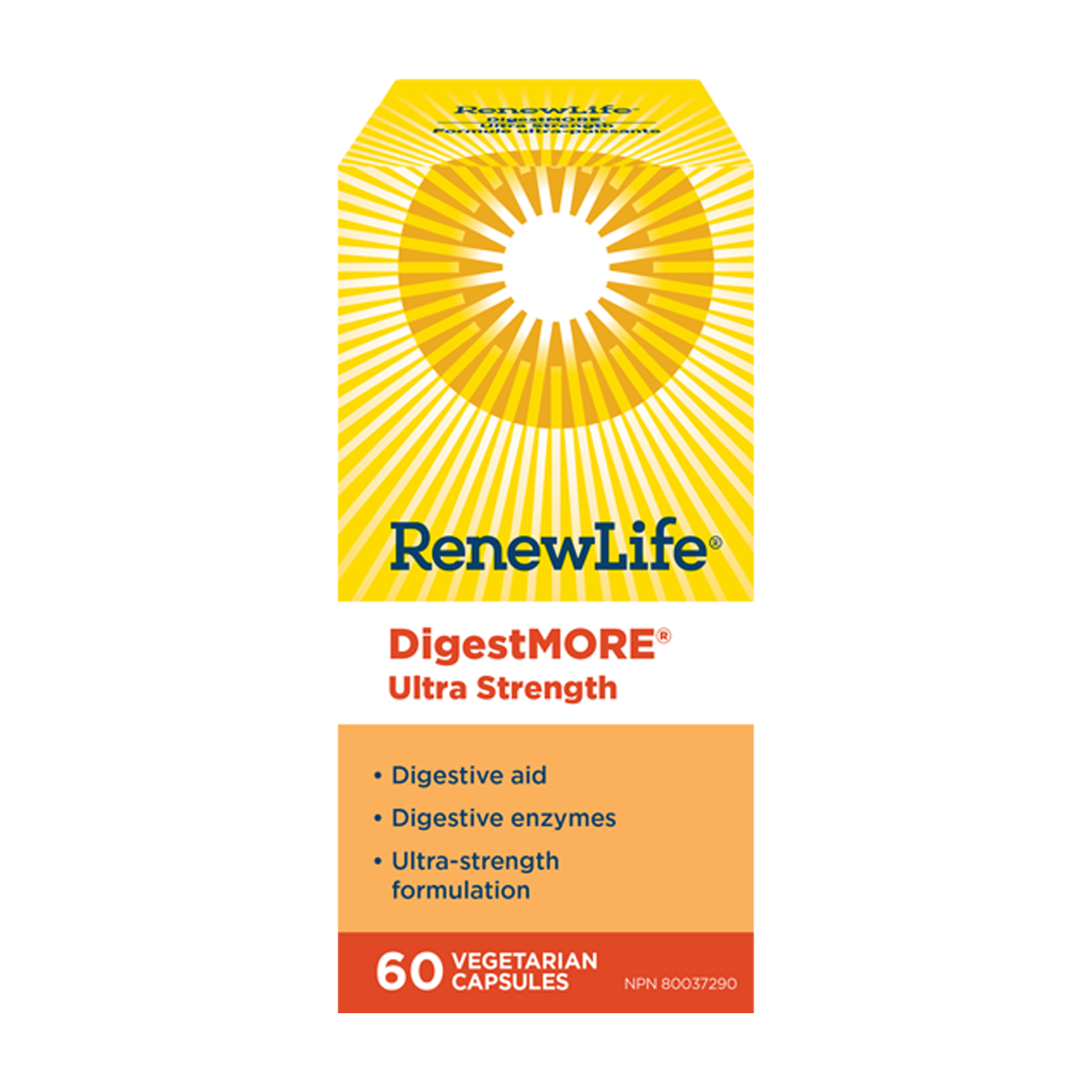 Renew Life | DigestMore Ultra Strength Vegetarian Capsules