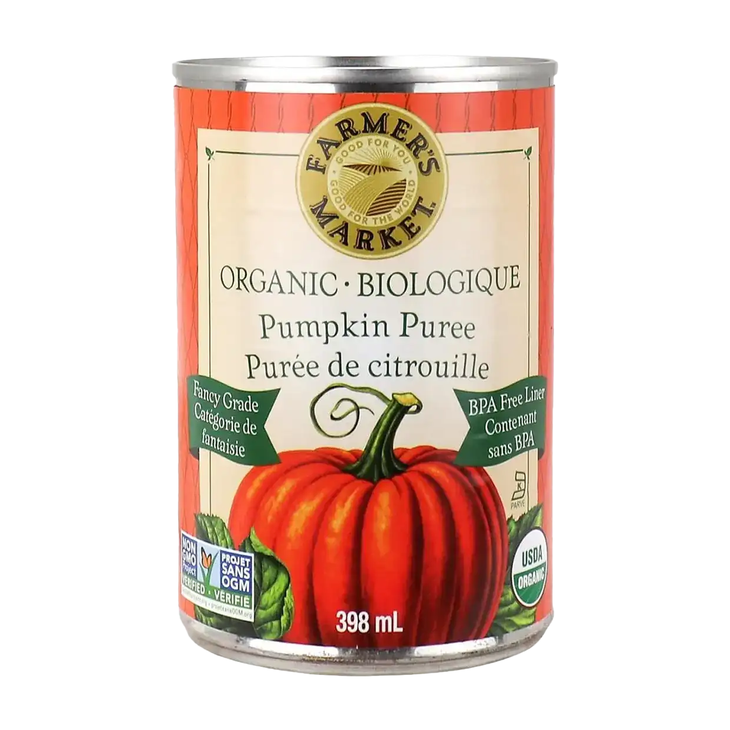 Farmer's Market | Organic Canned Pumpkin