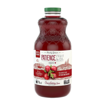 Patience Fruit & Co. | Organic Cranberry Juice