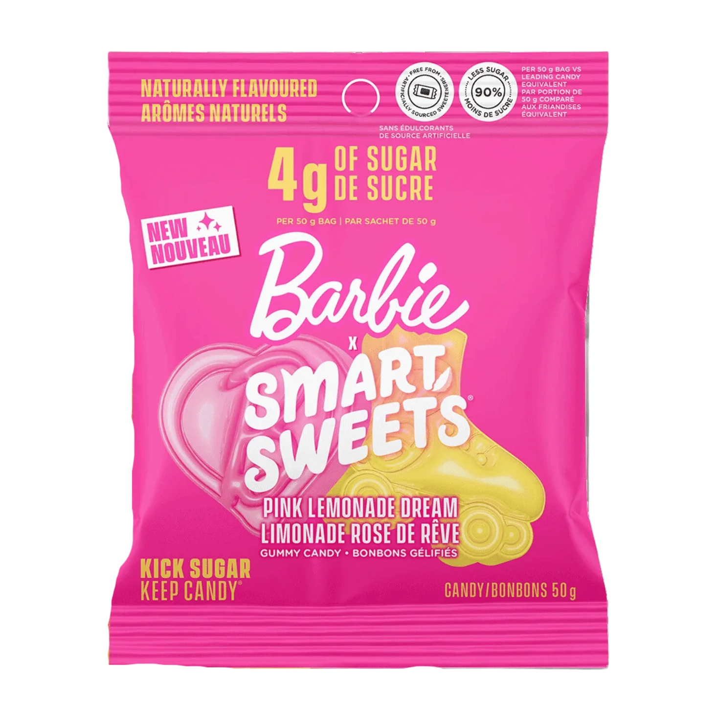 Smart Sweets | Pink Lemonade Dream Gummy Candy 50g