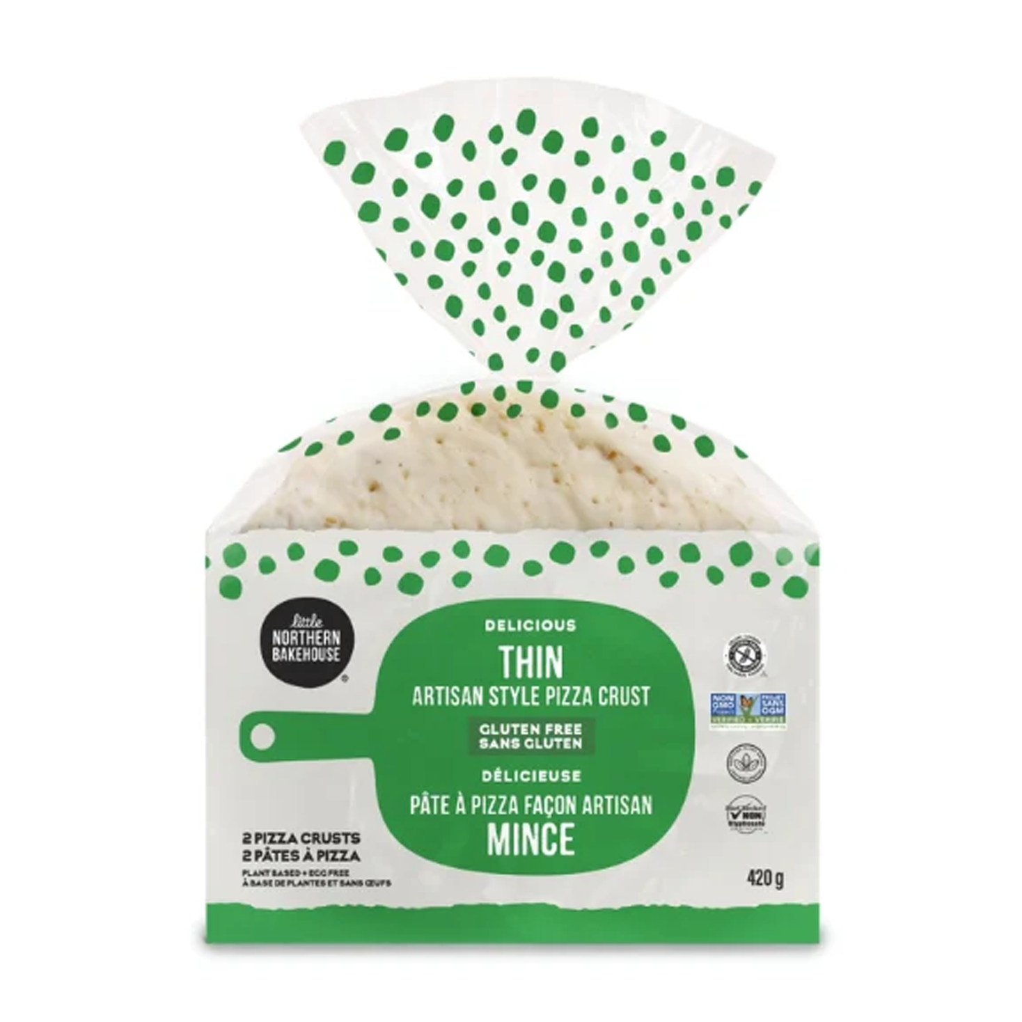 Little Northern Bakehouse | Thin Artisan Style Pizza Crusts 2pk