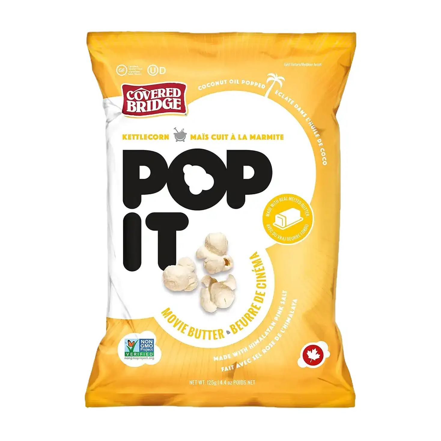 Covered Bridge | Pop It Movie Butter Popcorn 125g