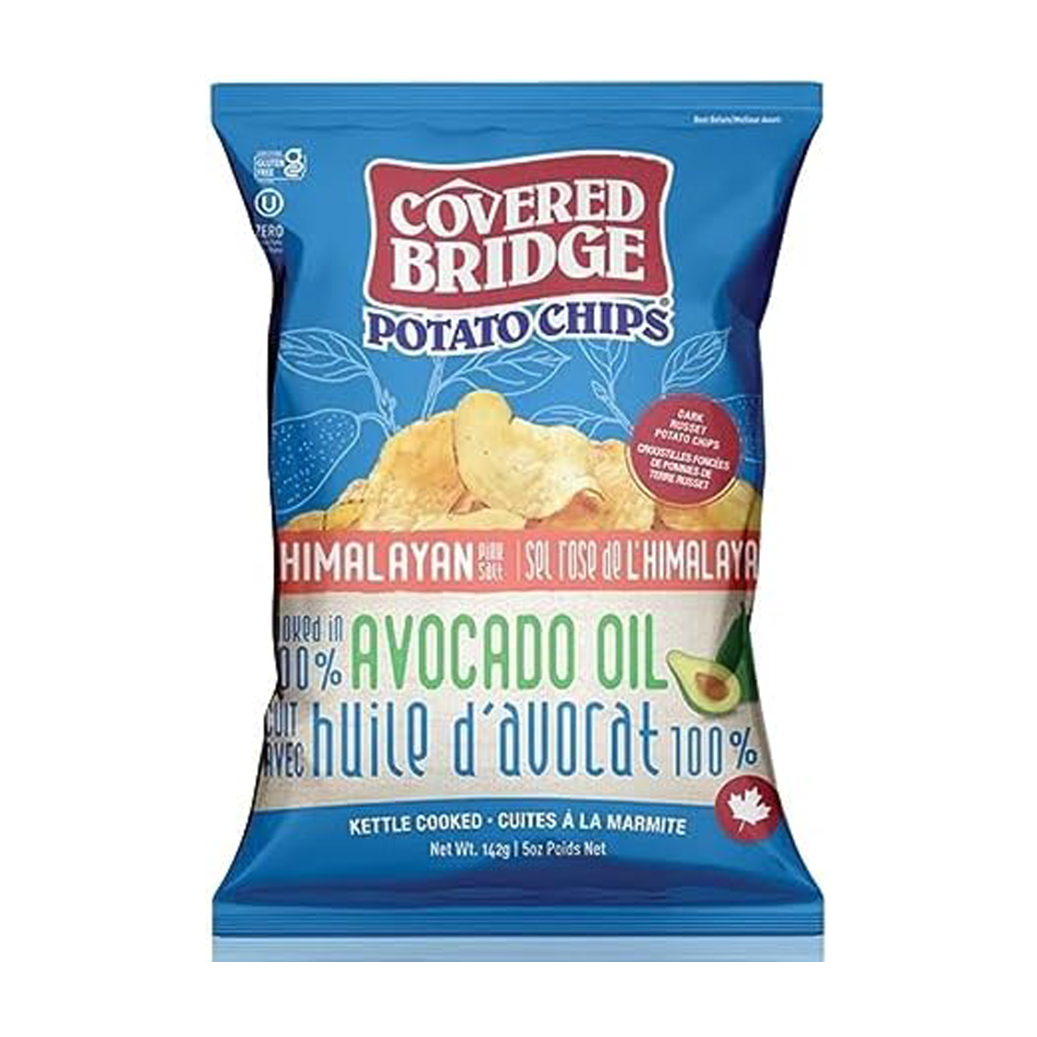 Covered Bridge | Avocado Oil & Himalayan Pink Salt Potato Chips