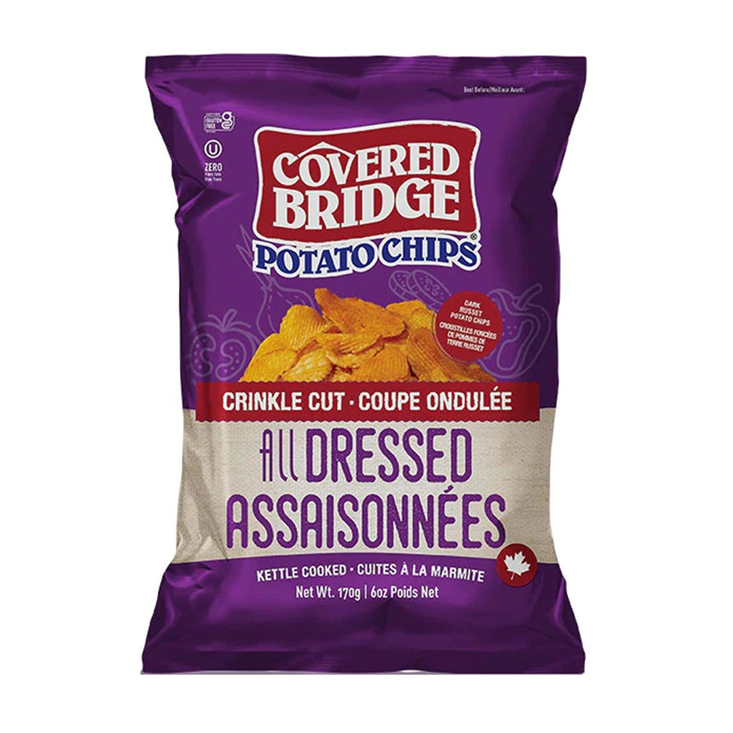 Covered Bridge | Crinkle Cut All Dressed Potato Chips