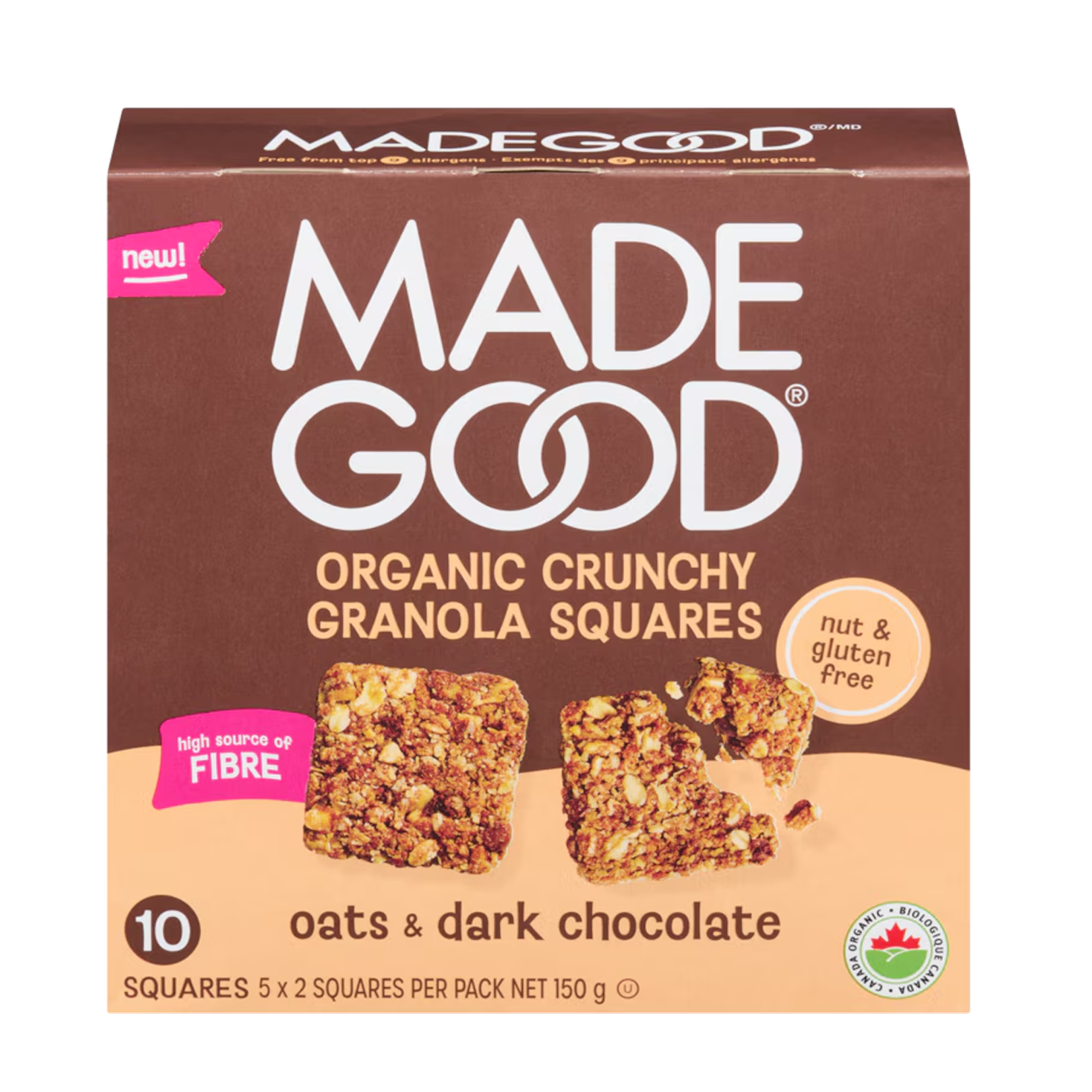 Made Good | Oat/Dark Choc Granola Squares 150g