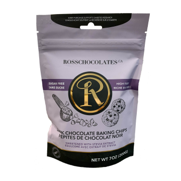 Ross Chocolates | Sugar Free Dark Chocolate Baking Chips