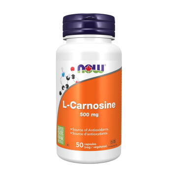 NOW | L-Carnosine 500mg Capsules 50's