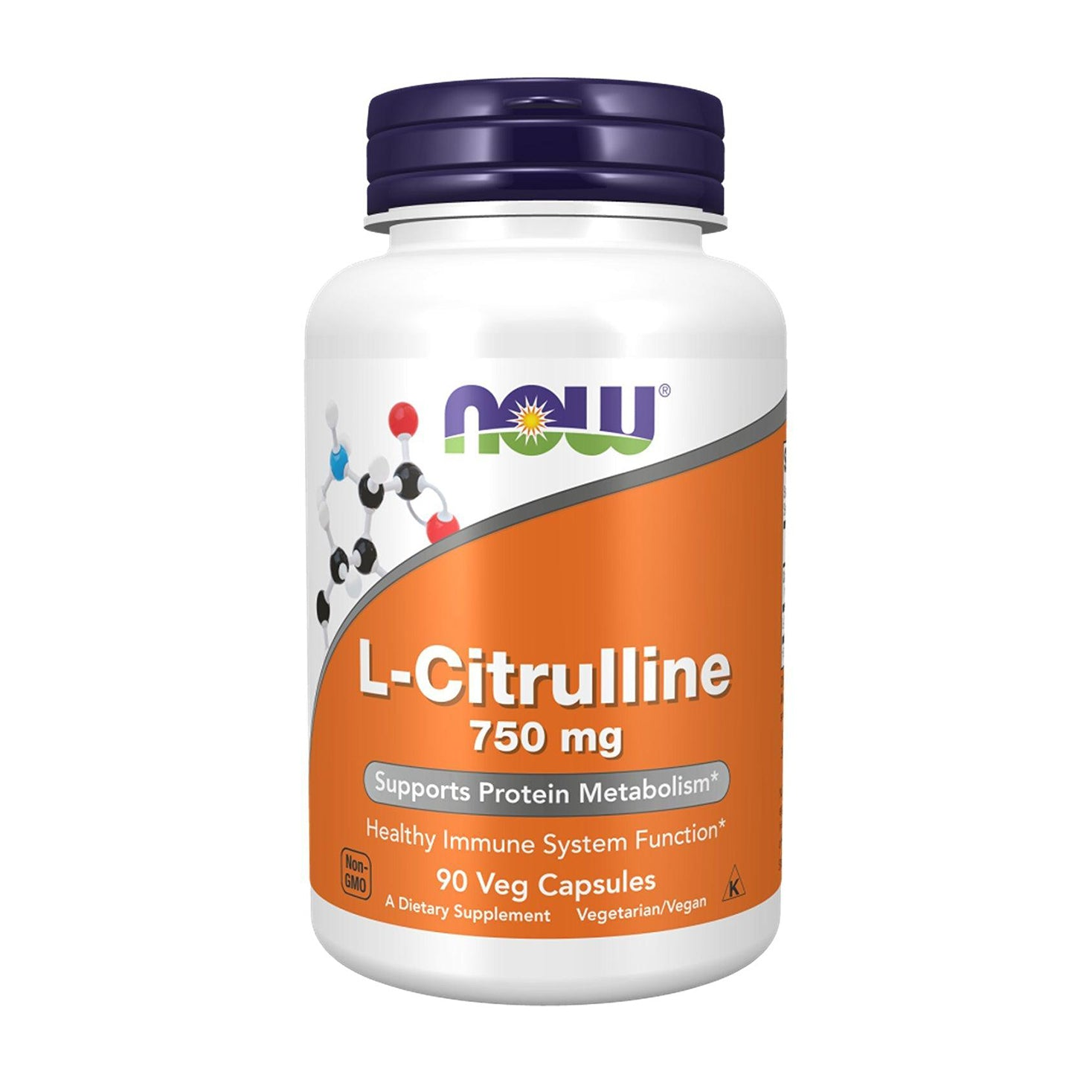 NOW | L-Citrulline 750mg Vegetarian Capsules